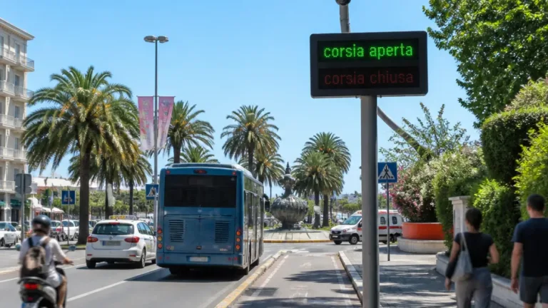 Ravenna: confermato il controllo elettronico sulla corsia riservata a Marina di Ravenna, attivo nei fine settimana