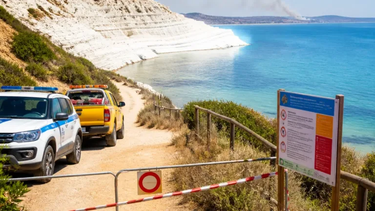Realmonte: allerta caldo, raccomandazioni del sindaco e chiusura temporanea della Scala dei Turchi
