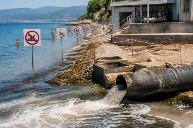 Reggio Calabria: nuovo allarme sversamenti al Parco Lineare Sud, divieti di balneazione ignorati