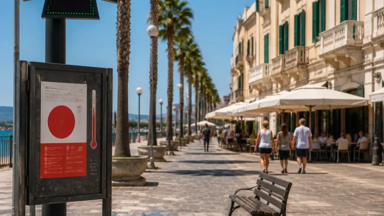 Reggio Calabria sotto bollino rosso: ondata di calore e raccomandazioni per i prossimi giorni