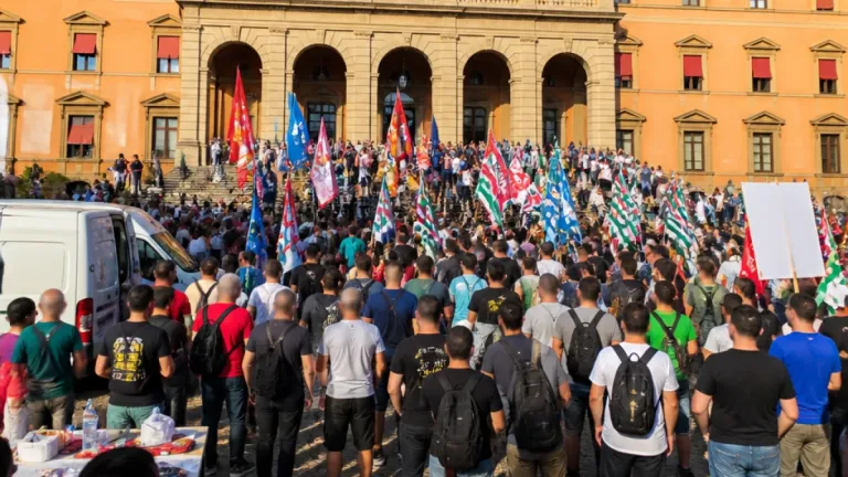 Reggio Emilia, crisi Realco: 350 posti a rischio e presidio in municipio