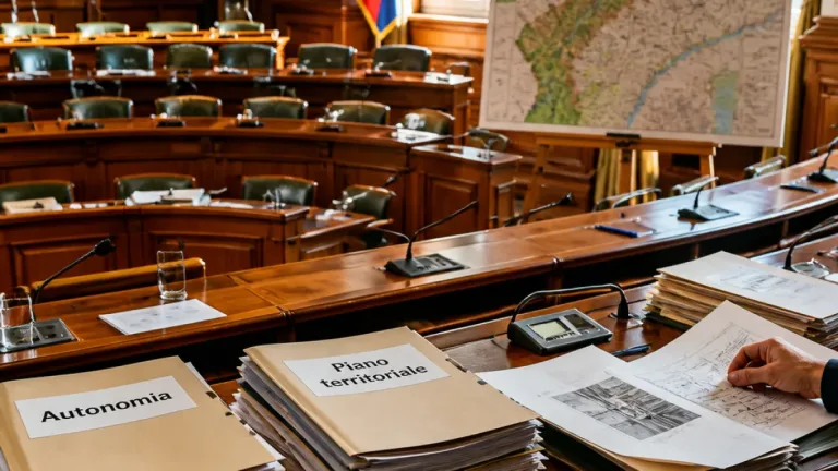 Regione: via libera a norme su autonomia, piano territoriale e tutela delle acque