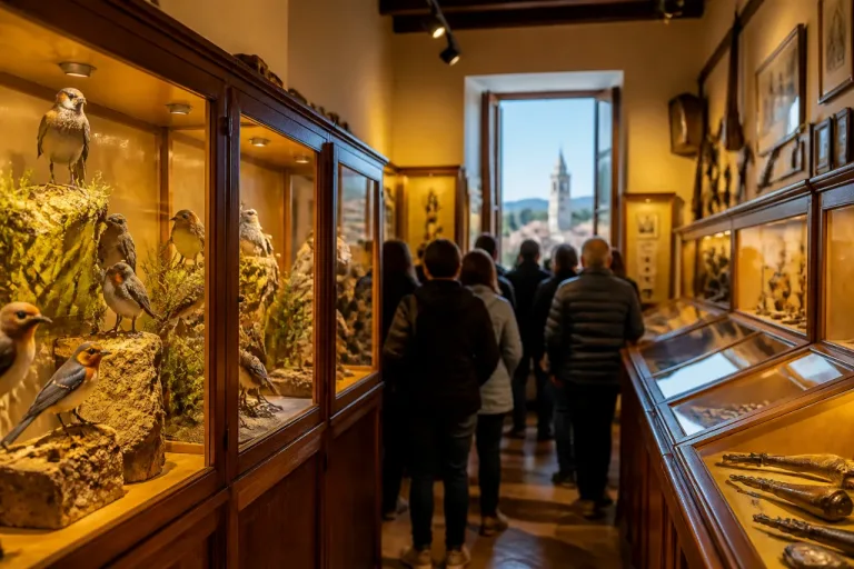 Riapre la Pinacoteca di Serrapetrona: inaugurata la mostra ornitologica con la collezione Moscati