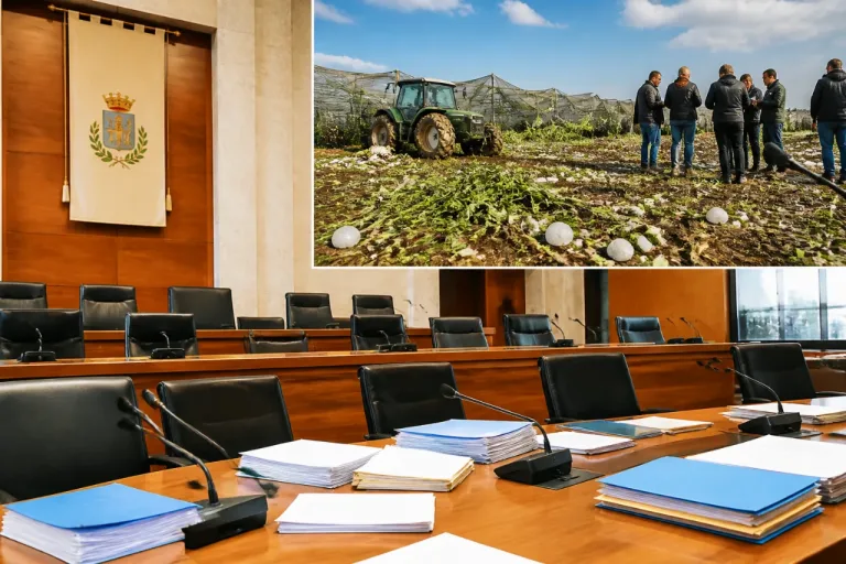 Rieti, il Consiglio approva la mozione Pd per chiedere lo stato di calamità dopo la grandinata