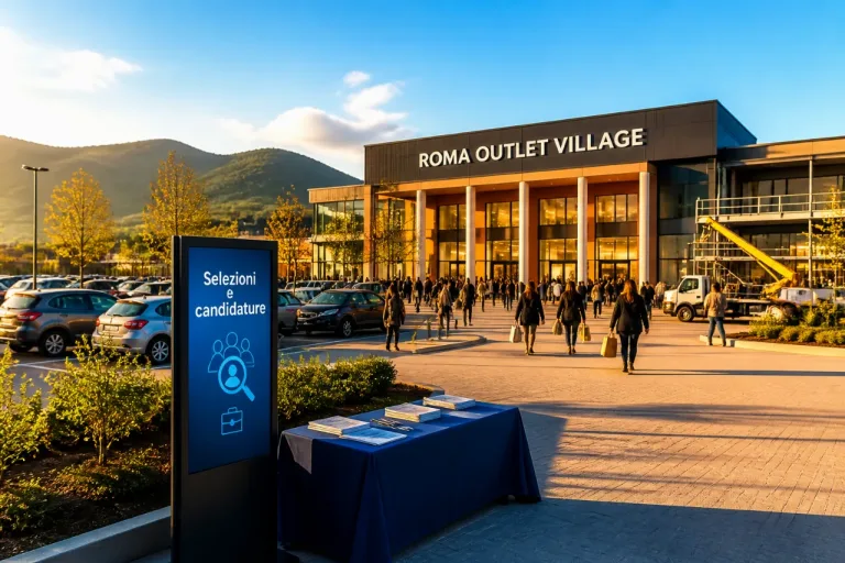 Rieti, nuovo Roma Outlet Village: in arrivo circa 800 posti di lavoro e 90 negozi
