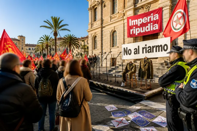 Rifondazione provinciale: «Imperia ripudia Vannacci», dura contestazione sul riarmo