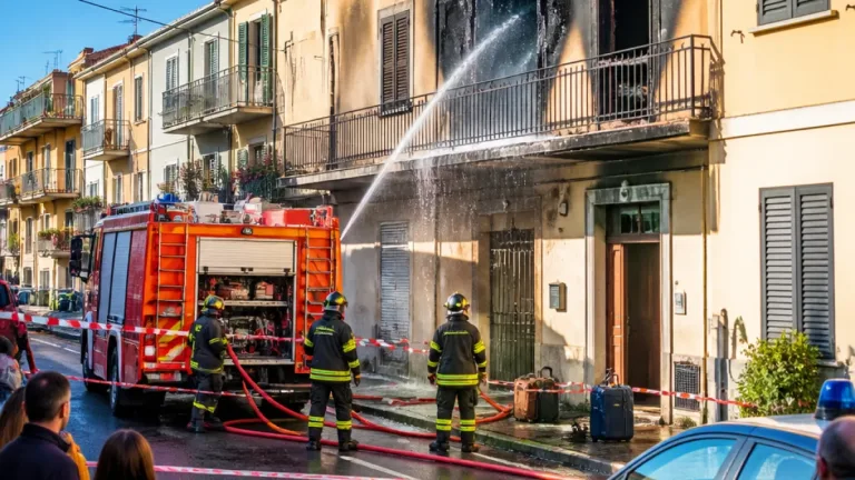 Roccasecca: fiamme distruggono appartamento destinato a rifugiati, struttura dichiarata inagibile