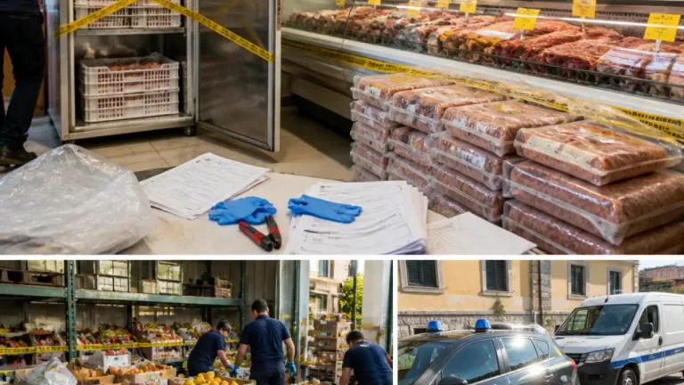 Rovigo, sequestrati oltre 430 kg di carne e 3 tonnellate di ortofrutta: denunciati e sanzioni
