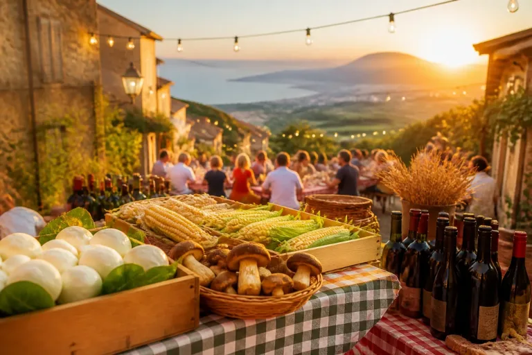 Sagre 2026 in provincia di Caserta: il calendario estivo-autunnale tra mozzarella, funghi e vini locali