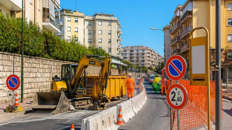 Salerno, cantieri in via Marino Paglia: modifiche a sosta, carreggiata e transito fino al 29 agosto