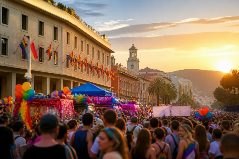 Salerno si prepara al Pride: parata il 4 luglio con Vladimir Luxuria e bandiere arcobaleno