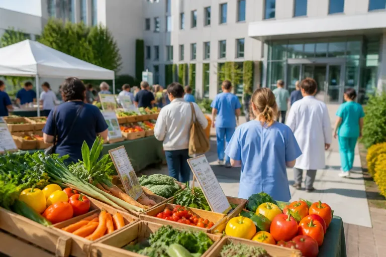 In 70 ospedali mercati contadini e un patto nazionale tra agricoltori e medici per la prevenzione