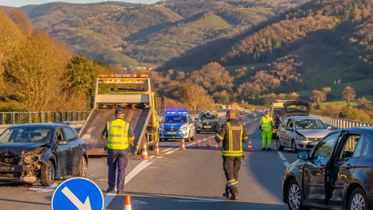 Scontro tra cinque veicoli sulla Flaminia a Nocera Umbra: strada chiusa e deviazioni