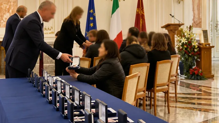 Sedici medaglie d’onore in Prefettura: la BAT ricorda gli internati nei lager nazisti