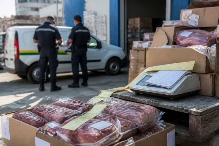 Sequestrati 400 kg di carni: sanzionato operatore originario della provincia di Napoli