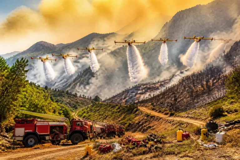 Sette Canadair al lavoro nel VCO: roghi boschivi ancora attivi, serve completare l'intervento da terra
