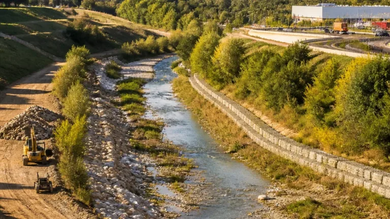 Siena, completati lavori sul torrente Tressa per ridurre il rischio idraulico alle porte della città