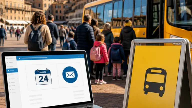 Siena, riapertura domande per il trasporto scolastico 2026/2027: cosa cambia per le famiglie