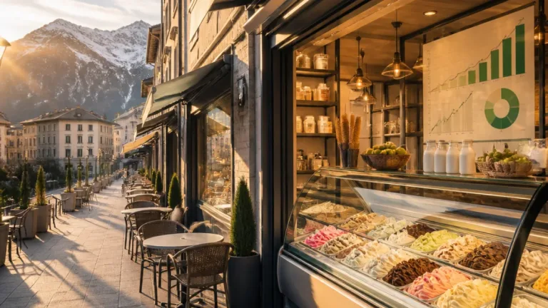 Sondrio prima in Lombardia per incidenza di gelaterie artigianali: impatto su economia e turismo