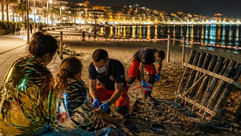 Spettacolo pirotecnico ad Andora: madre e bambina ustionate, indagini su un razzo fuori traiettoria