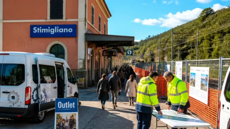 Stimigliano punta sulla stazione ferroviaria per collegare il territorio al nuovo Roma Outlet Village