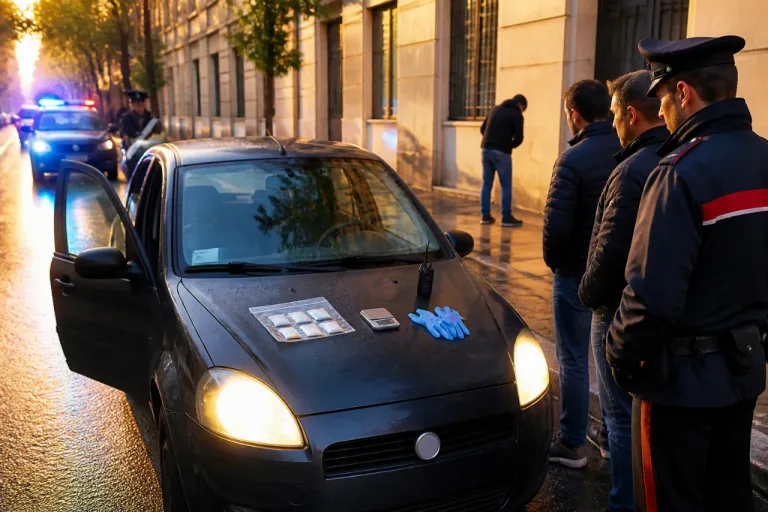 Terni, arrestato in auto con 25 dosi di cocaina: disposto il divieto di dimora