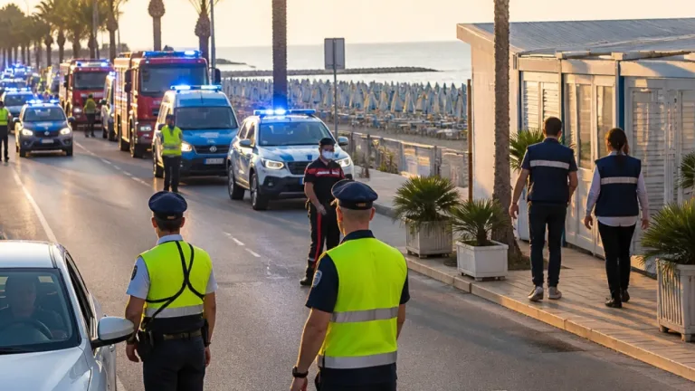 Tortoreto, maxi controlli interforze: irregolarità in tre stabilimenti, zero alcol alla guida