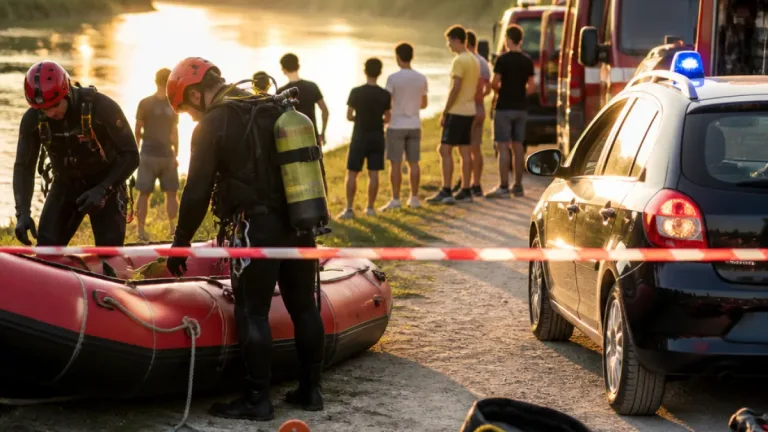 Tragedia ad Amorosi: ragazzo di 17 anni annega nel fiume Volturno
