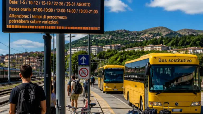 Treni e bus sostitutivi: impatto sui collegamenti da Campobasso per tutto il mese di agosto