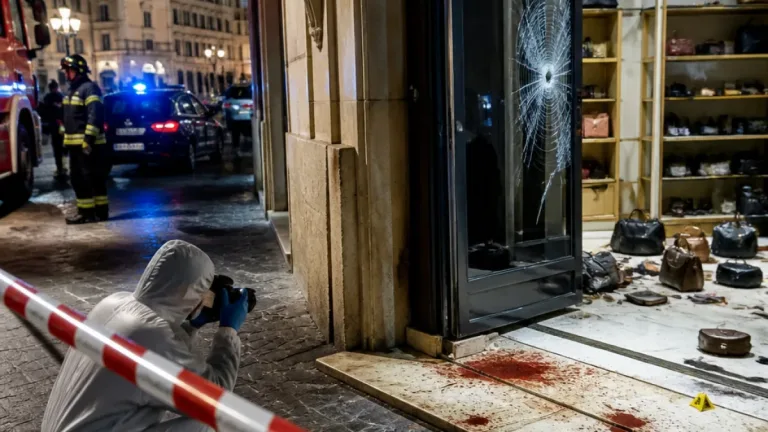 Trento, colpo in centro: spaccata al negozio Artigianino in piazza Battisti