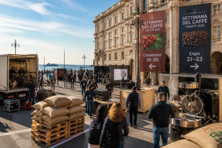 Trieste, una settimana mondiale del caffè: sinergia tra Convention e Expo in ottobre