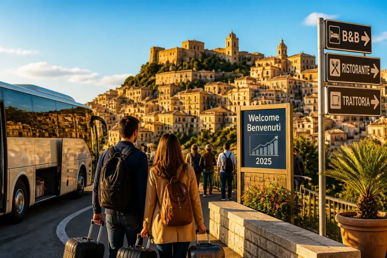 Turismo, Enna corre più della Sicilia: presenze +11,77% e boom di stranieri nel 2025