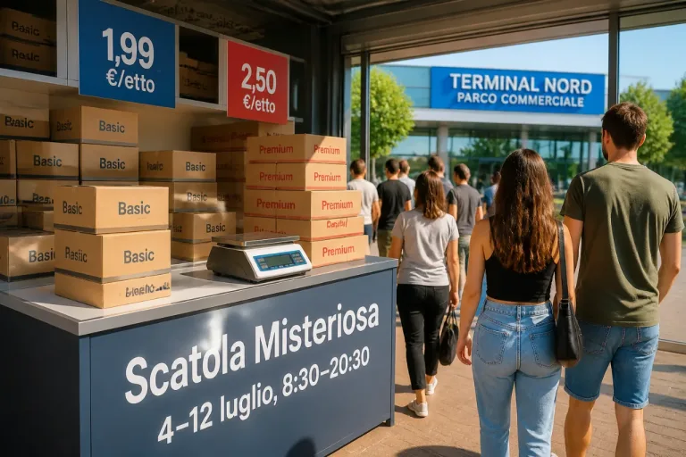 Udine, al Terminal Nord la “Scatola Misteriosa”: pacchi smarriti a peso dal 4 al 12 luglio