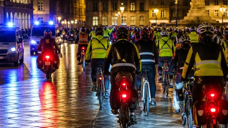 Udine e la notte in bici: 600 partecipanti alla decima Bike Night verso Ugovizza