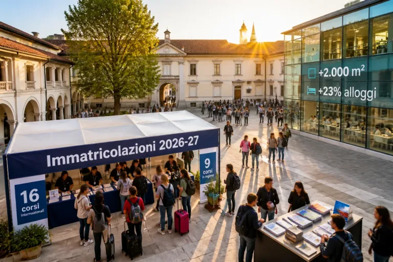 Università di Udine: immatricolazioni 2026-27, più corsi internazionali e servizi potenziati
