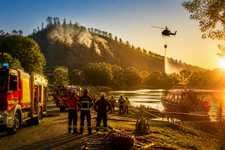 Varese, domati gli incendi a Leggiuno e Mornago: il bilancio degli interventi