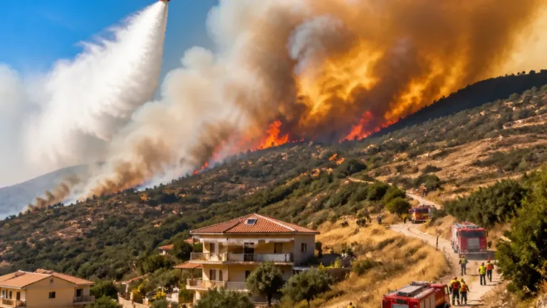 Vasto fronte di incendi in Sicilia: fiamme minacciano anche il palermitano, mobilitati canadair e volontari