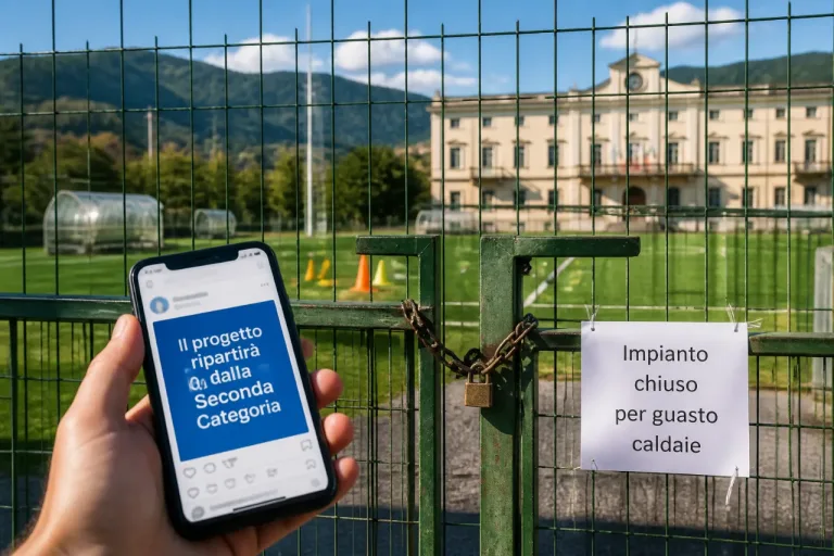 Verbania, scossa al calcio cittadino: prima squadra verso la Seconda Categoria