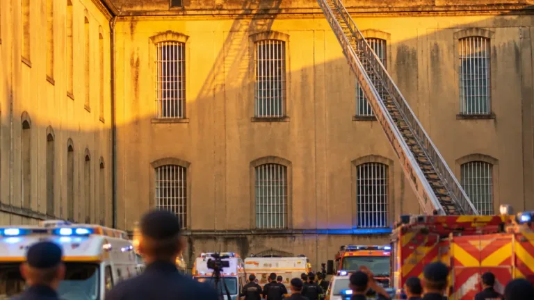 Vercelli, detenuto sale sul tetto del carcere: sei ore di tensione e appello del SAPPE
