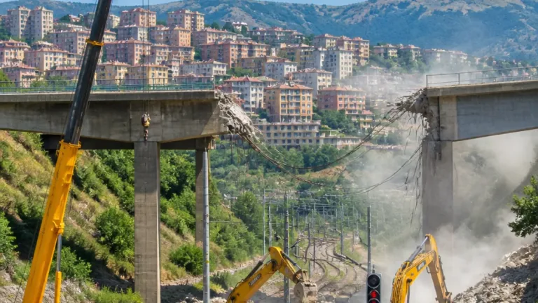 Viadotto Tiera: il 26 luglio la demolizione, ripristino della linea Melfi-Potenza entro il 13 settembre