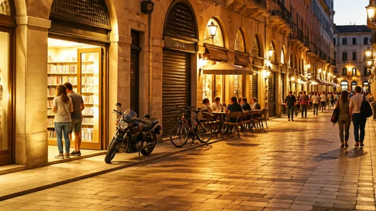 Vicenza, corso Palladio: vetrine illuminate ma solo quattro attività realmente aperte la sera