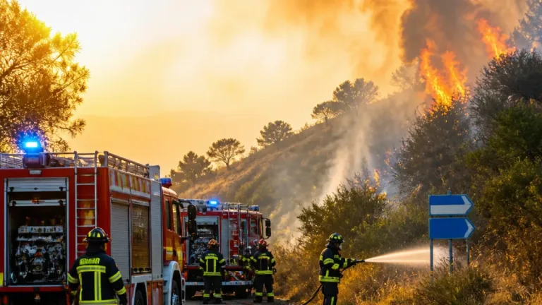 Vigili del fuoco, oltre 60 interventi nella provincia: in prima linea incendi di sterpaglie