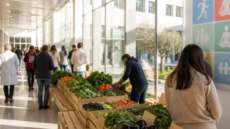 Viterbo, mercato contadino all’Ospedale Santa Rosa: alleanza tra agricoltura e salute