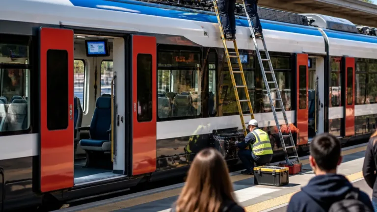 Viterbo, terzo treno Alstom revisionato pronto per le ultime verifiche in vista della ripresa scolastica